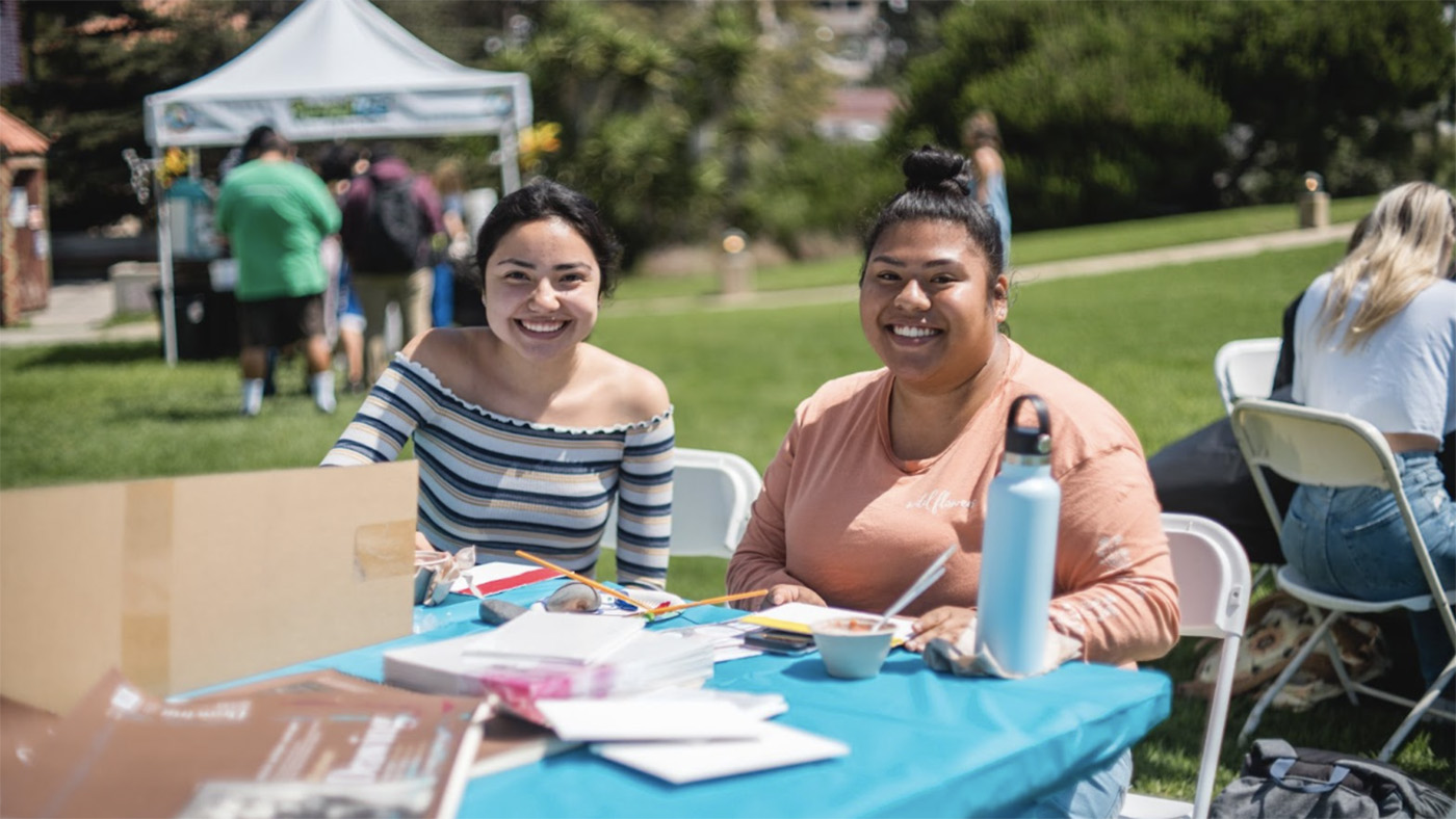 SBCC Students at an event